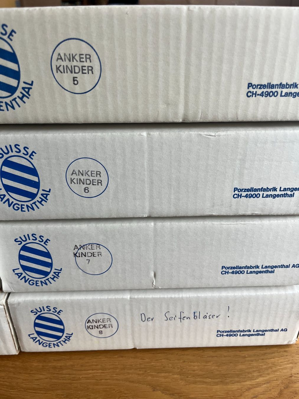 Teller: Porzellanteller Anker Kinder Langenthal – Neu und originalverpackt aus Flüh von fuchssa1 8