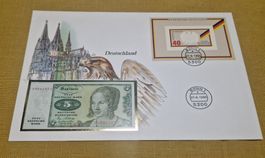 Banknotenbrief / Numisbrief (inkl. 5 DM Note)