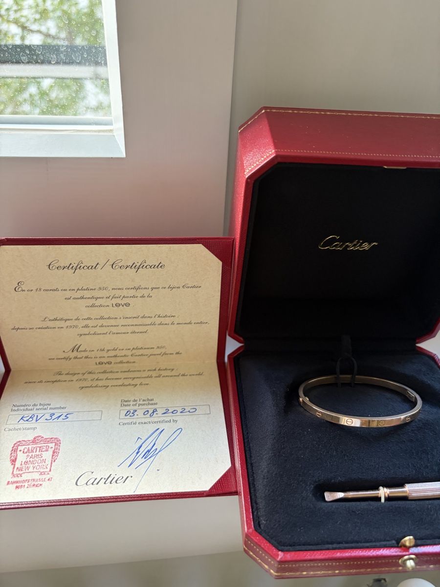 Cartier Bracciali & Braccialetti: Cartier Love Bracelet – Usato da Zürich venduto da modcoss 4