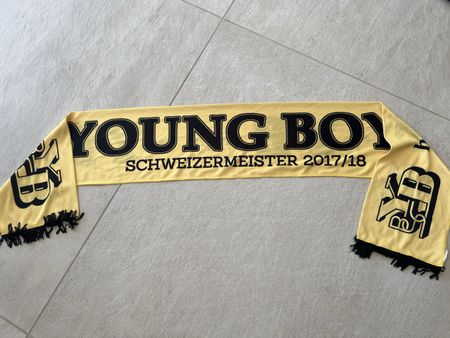 BSC Young Boys Fan-Schal Meister 2017/18 gebraucht