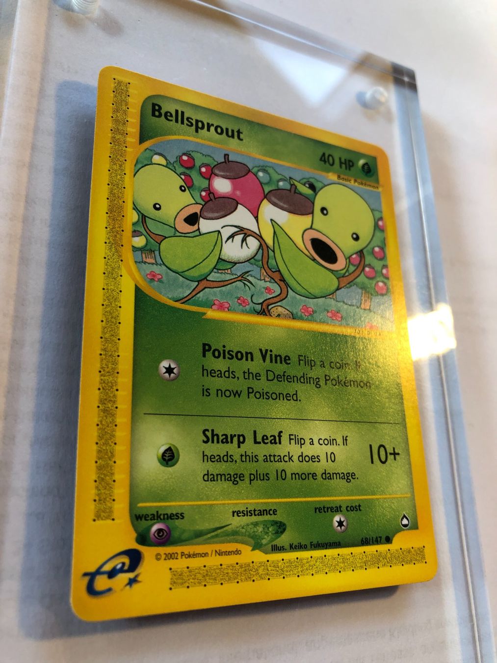Cartes à collectionner: Bellsprout Aquapolis - MINT - ab 1.- – D'occasion à Giubiasco par dan_pr8b 1