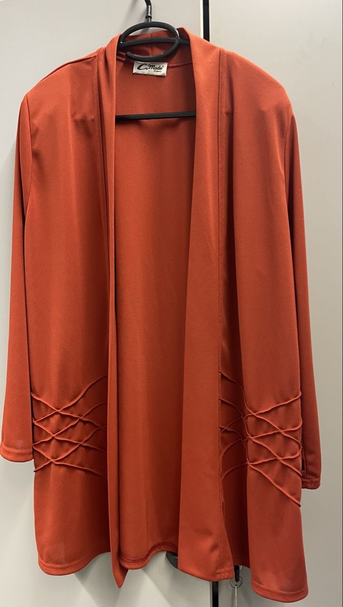 Giacche: Damen Cardigen C.Mode Paris rostrot Grösse M neu – Nuovo (secondo la descrizione) da Au ZH venduto da Jaggy4 1