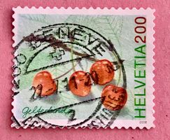 Nr.1207 Kirsche,Gelterkinder  GESTEMPELT 2006   
