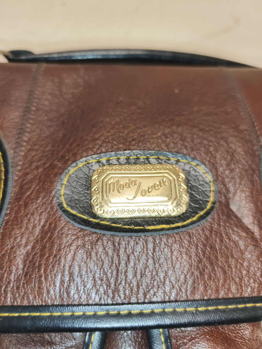 Borse da donna: Moda Joven Ledertasche Braun(em77) – Usato da Künten venduto da Schnaepplihuus 5