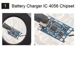 IC 4056 Lithium Ionen 18650 Batterien Ladegerät Chip