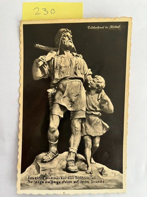 Cartes postales: Ansichtskarte Tell-Denkmal Altdorf; 1961 – D'occasion à Niederwil AG par dahu75