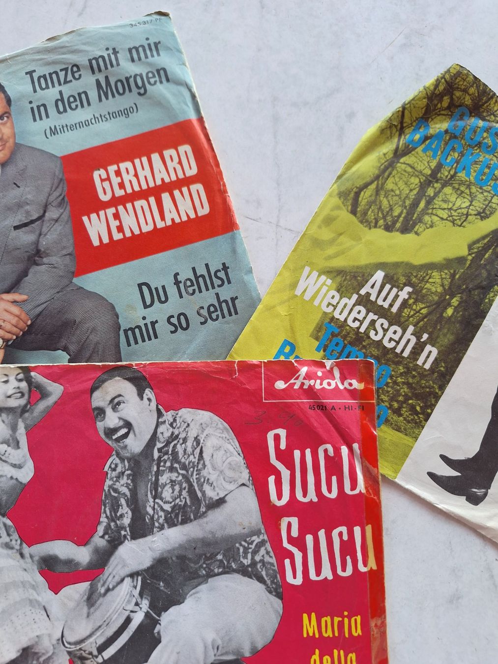 Dischi in vinile: 22 STK DIVERSE URALTE SINGLES – Usato da Huttwil venduto da Kunterbuntli 5