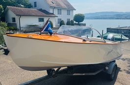 Boesch Junior Mahagoniholz-Boot, BJ 1961