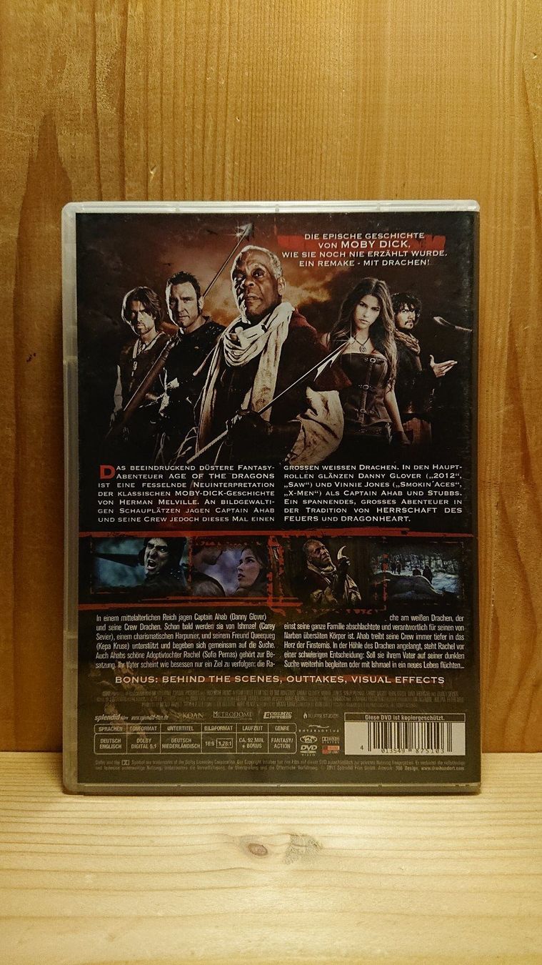 Tutti i DVDs: AGE OF THE DRAGONS DVD – Usato da Wilderswil venduto da Exebub 1