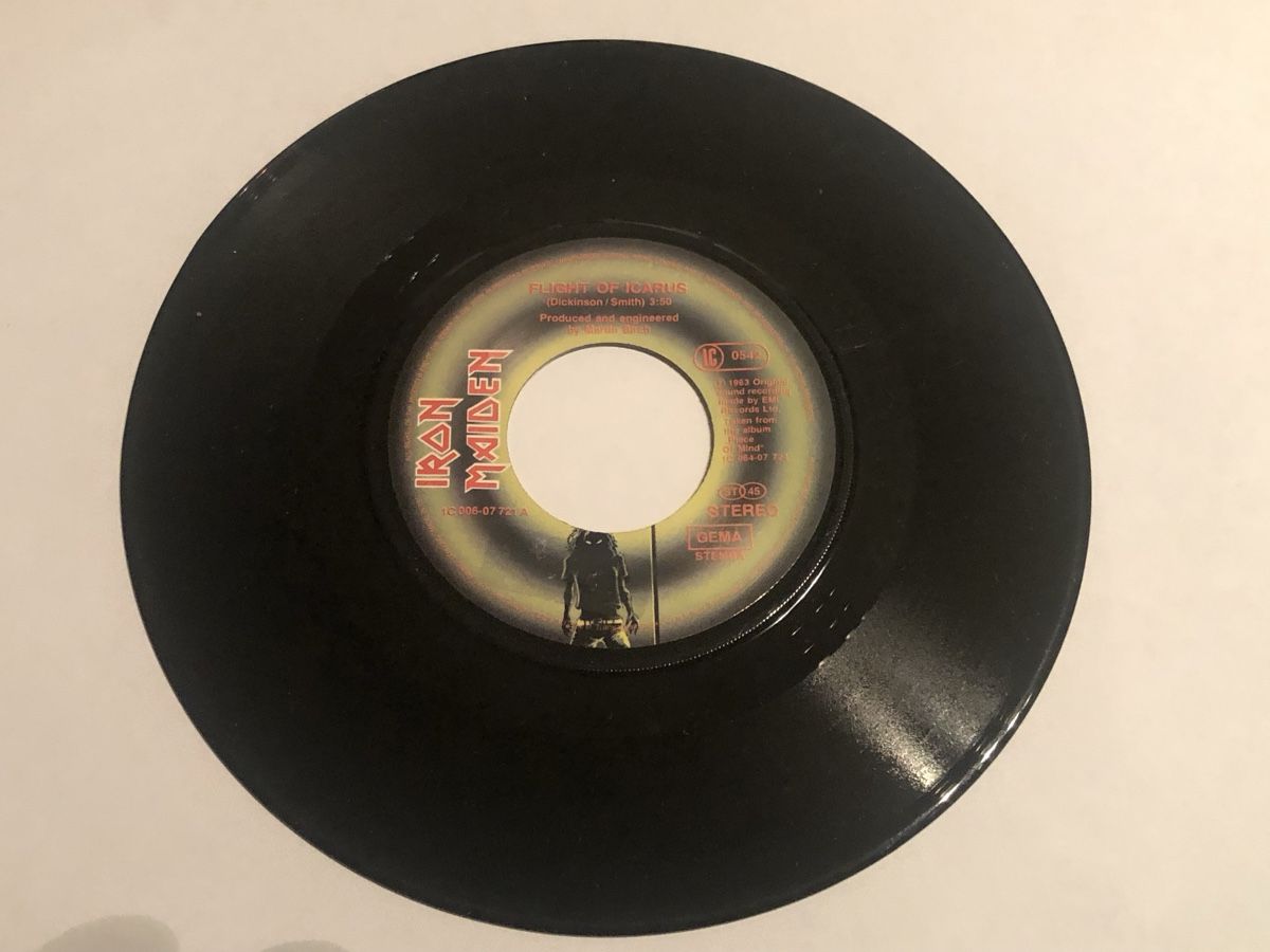 Dischi in vinile: Iron Maiden. 1983. Flight of Icarus – Usato da Faulensee venduto da Mizuno06 3