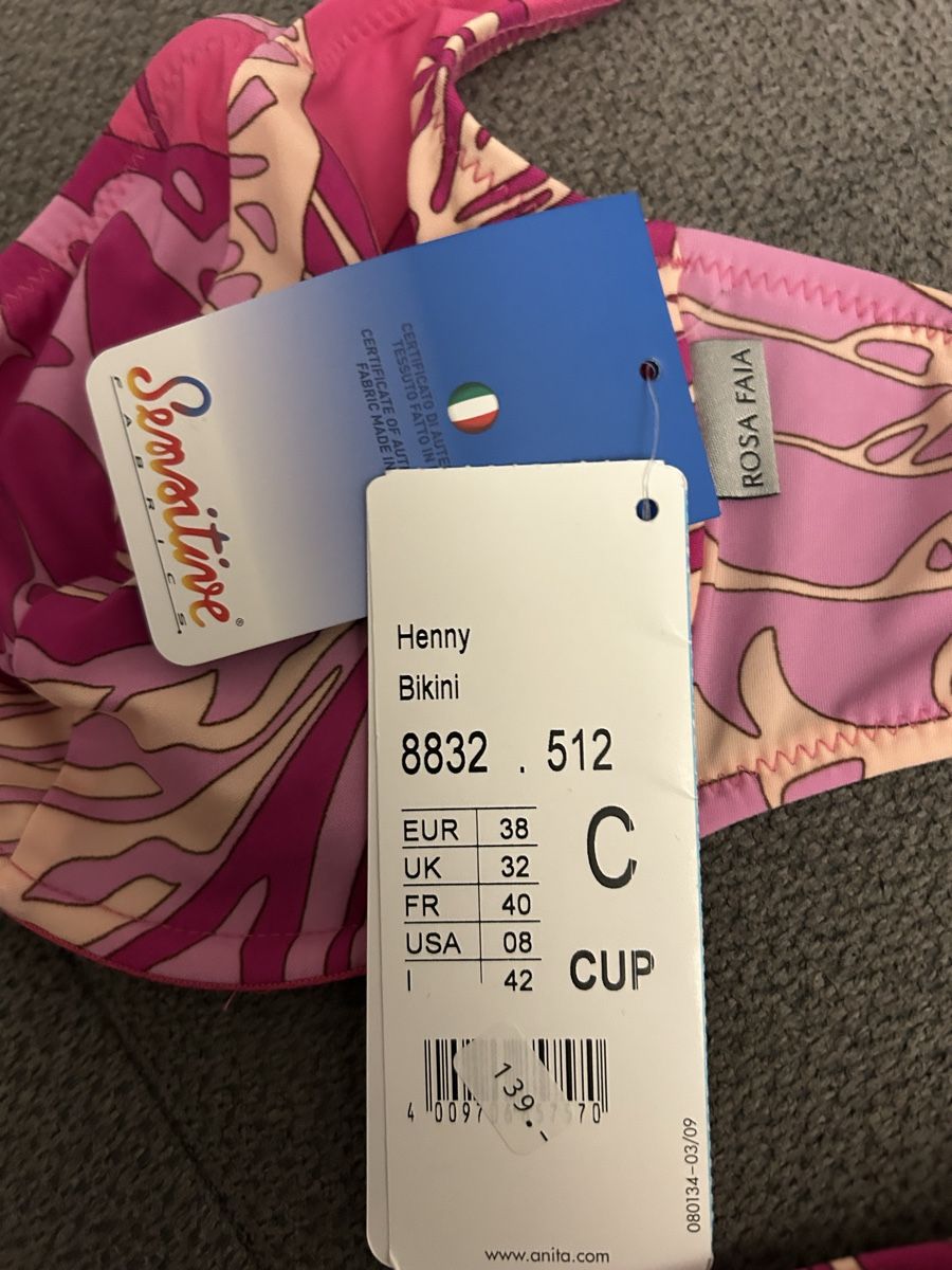 Costumi da bagno & Bikini: Bikini Set Rosa Faia Gr. 38 Cup C - Neu – Nuovo e nell'imballaggio originale da Corgémont venduto da Tania05 1
