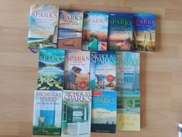 13x Nicholas Sparks Roman Romane Romance Liebe Belletristik