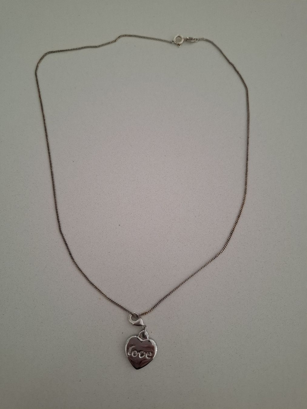 Colliers: Collana argento con cuore – Neuf (Voir description) à Camorino par ros_cj5f 1