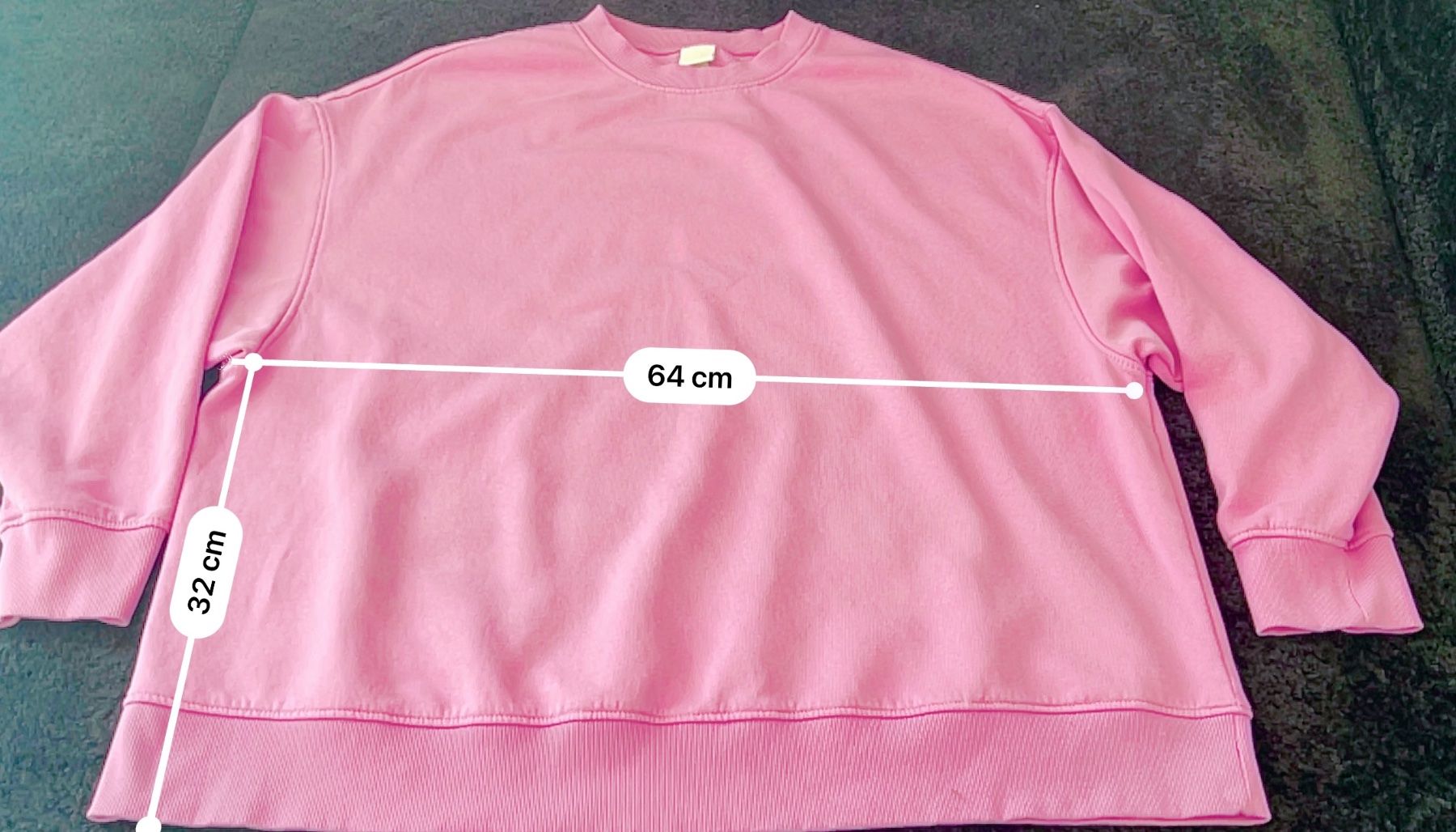 H&M Maglioni & Felpe: Rosa H&M Basic Oversize-Sweatshirt, Gr. M, Top Zustand! – Usato da Wangen b. Olten venduto da VeraHa 1