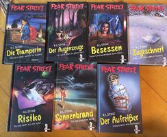 R.L. Stine Fear Street Bücher Sammlung - 7 Bücher