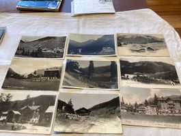 Morgins 16 cartes dés 1903 uniquement en lot