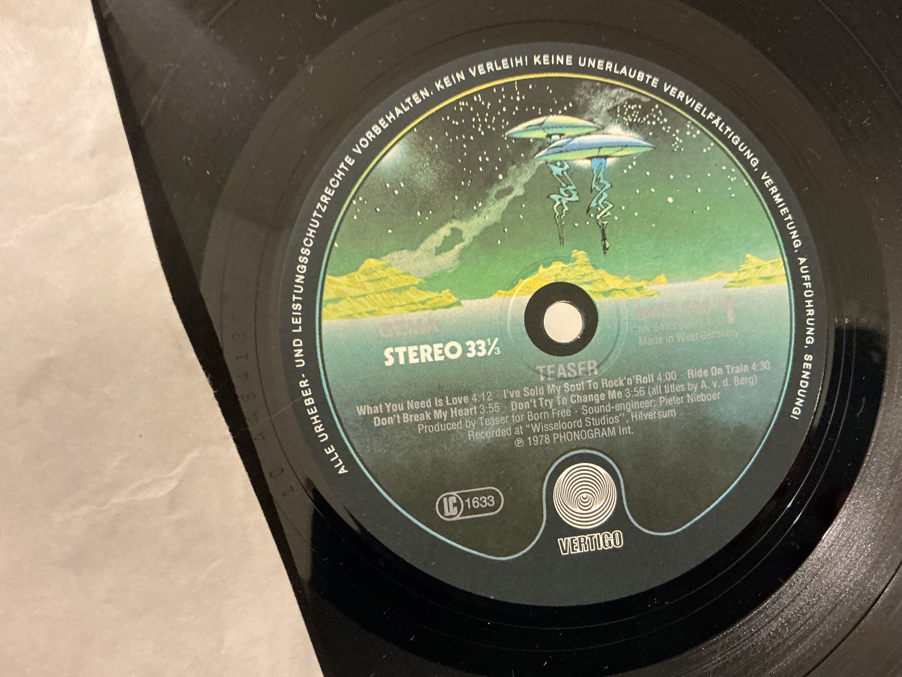 Dischi in vinile: Teaser LP – Usato da Winterthur venduto da Tumko-Vinyl 2