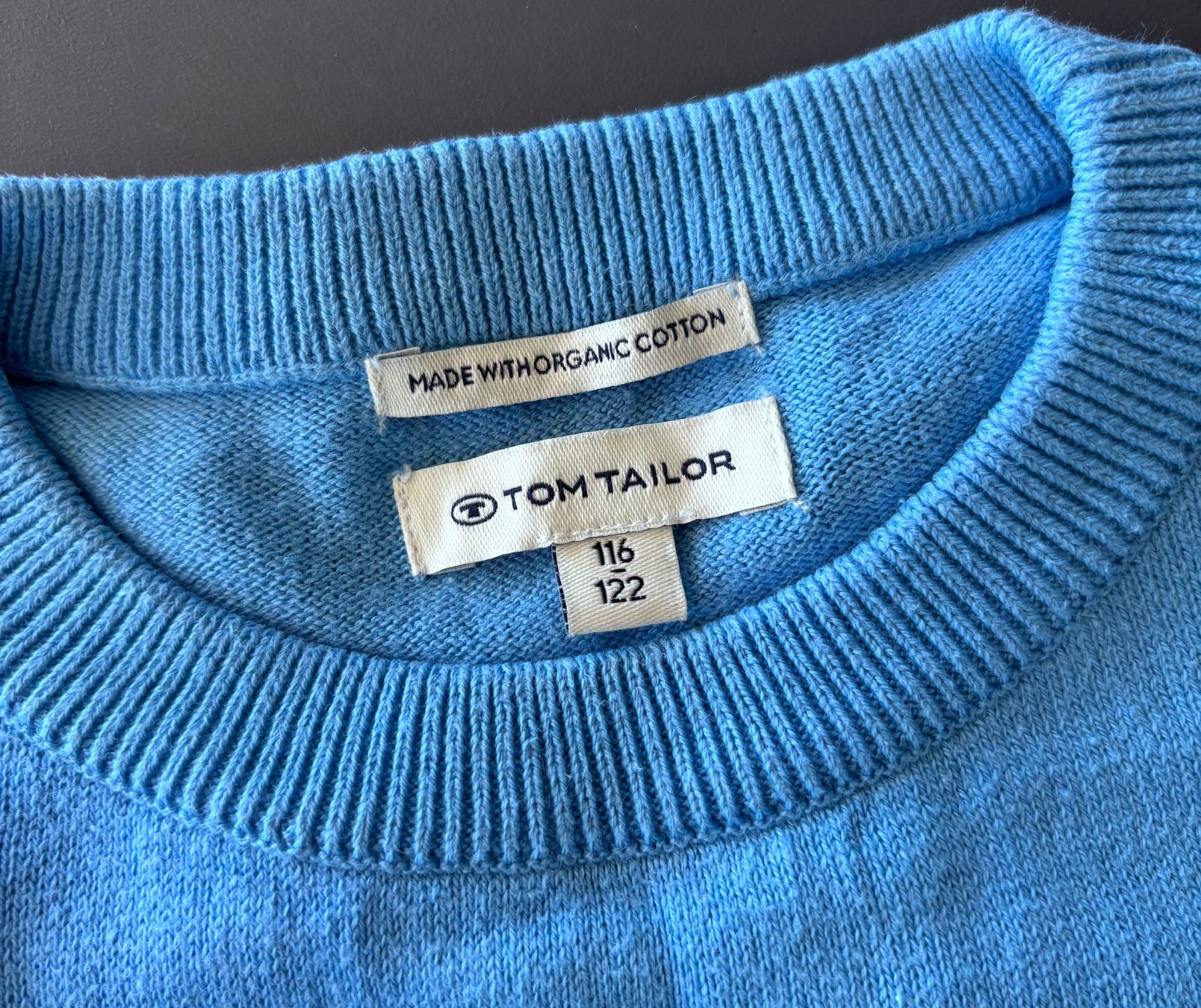 Tom Tailor Pullover & Sweatshirts: Pullover Tom Tailor Dino blau Grösse 116-122 – Gebraucht aus Brugg AG von tsannen 1