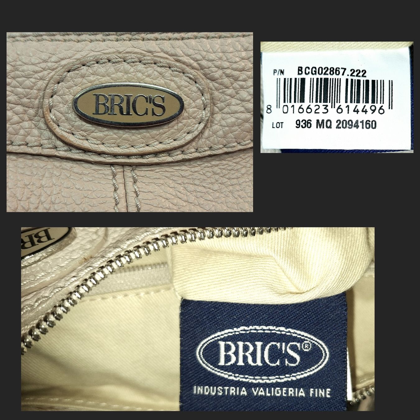 Brics Taschen: Handtasche BRICS Leder rose  – Gebraucht aus Emmenbrücke von abu_9mj8 2