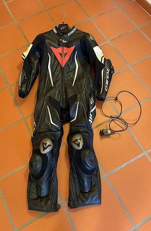Dainese Misano 2 D-Air 1 Teiler Kombi Gr 48