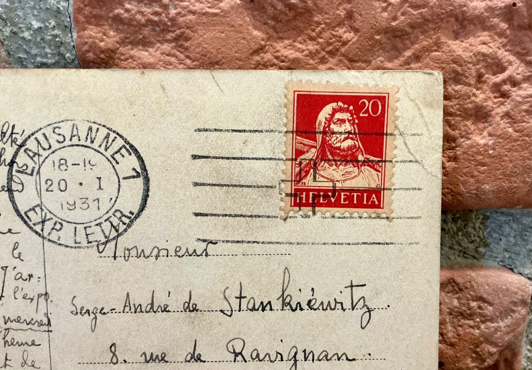 Ansichtskarten: 1931 - OUCHY - Lausanne – Gebraucht aus Root von ENGLAND-TREASURES 3