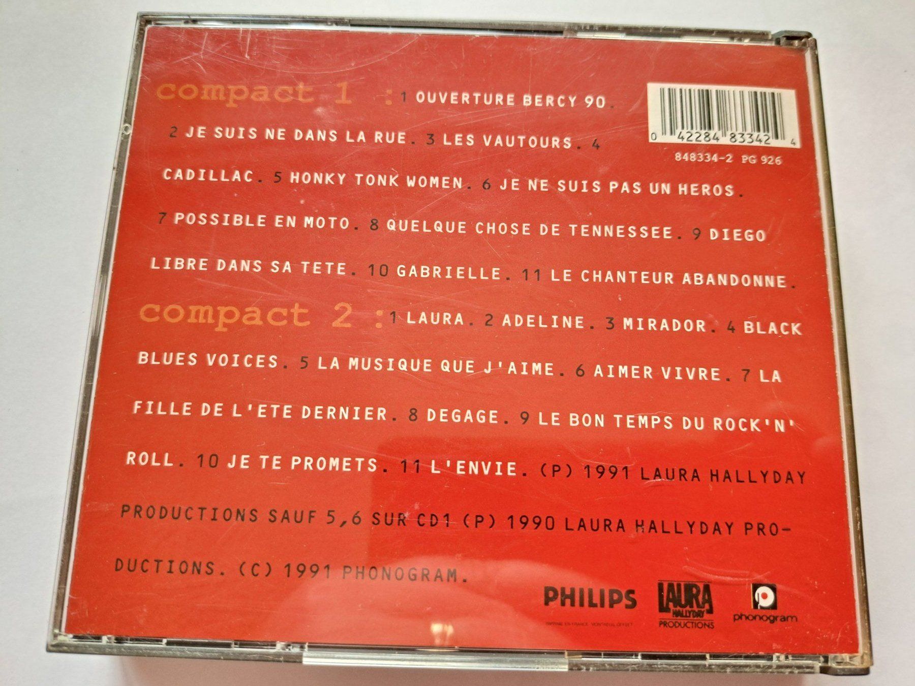 CD: Cd Johnny Hallyday - Dans la chaleur de Bercy – Usato da Pully venduto da bro_n52j 2