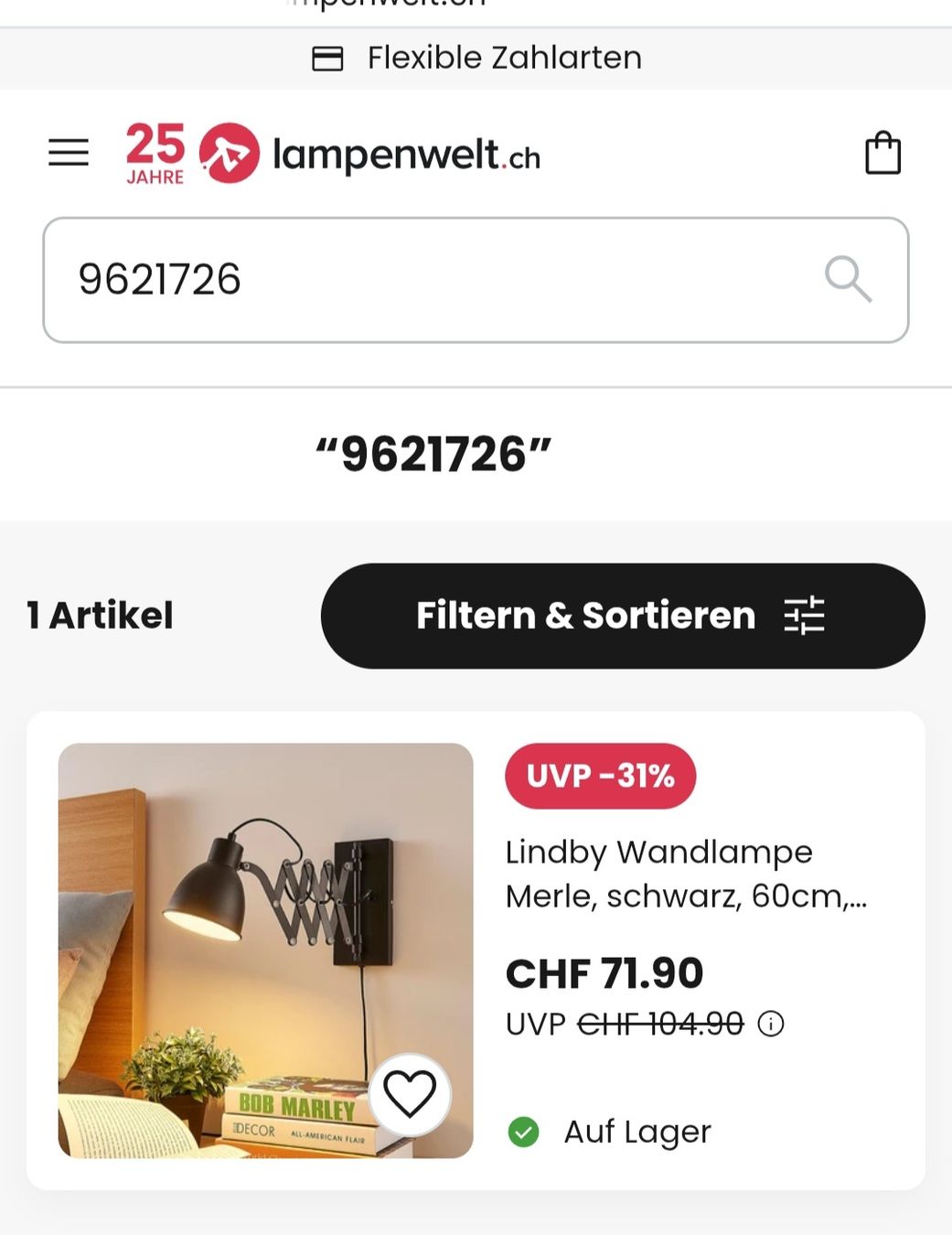 Lampade: Wandlampen "Lindby" 2 Stk. Neu – Nuovo e nell'imballaggio originale da Breitenbach venduto da 49fleur 1