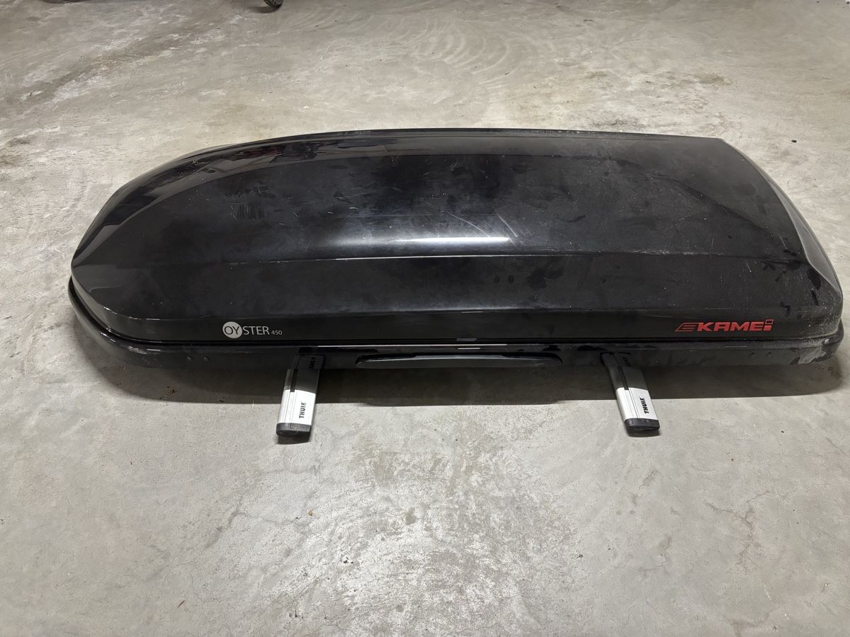 Dachboxen: Dachbox Kamei Oyster 450 Schwarz – Gebraucht aus Wettswil von paluvape 4