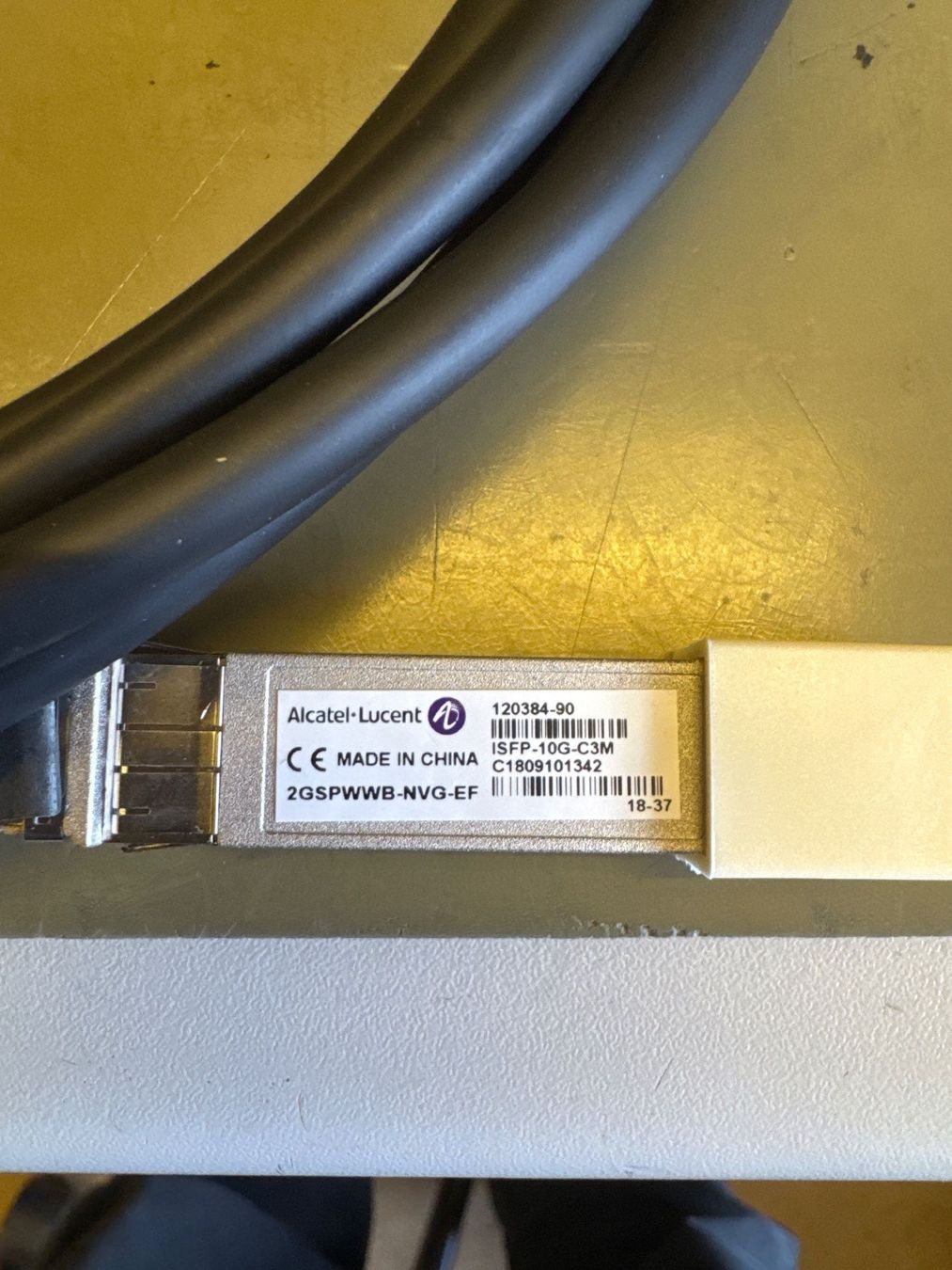 Cavi: SFP+, Alcatel-Lucent ISFP-10G-C3M – Nuovo (secondo la descrizione) da Adelboden venduto da Chappeler 1