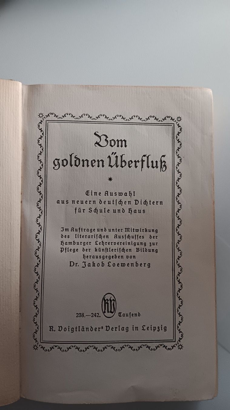 Libri: Vom goldnen Ueberfluss – Usato da Muttenz venduto da iggugflower 1