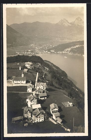 Cartoline postali: AK Seelisberg, Ortsansicht – Usato da Berlin venduto da bartko-reher