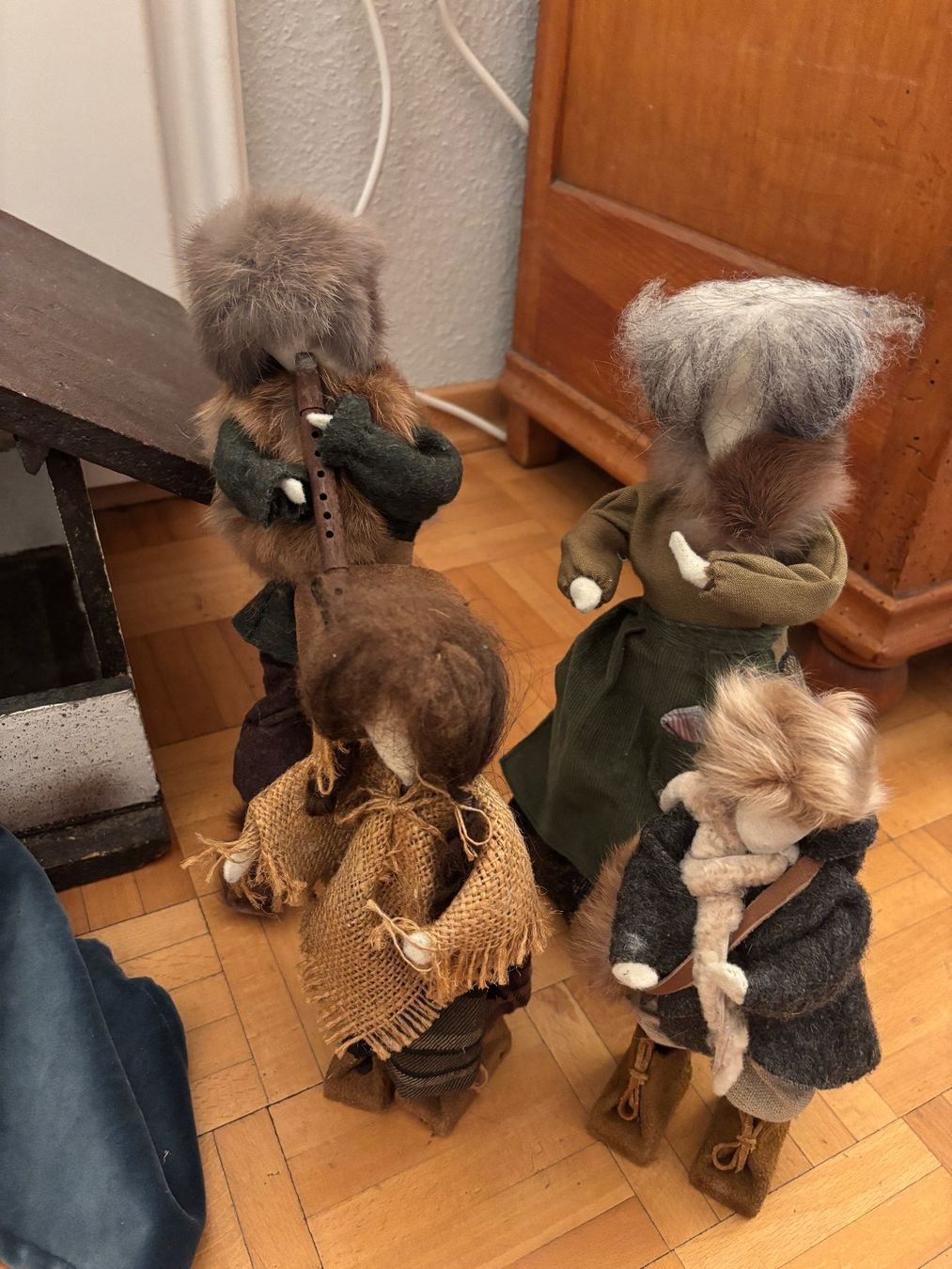 Toutes les décorations: Krippenfiguren Set mit Stall und Schafen, handgemacht – D'occasion à Wettingen par sfdslrf 4