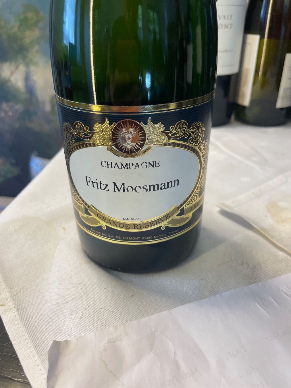 Vino: Champagner Telmont Brut Grande Reserve – Usato da Hölstein venduto da kolumbus1964 2
