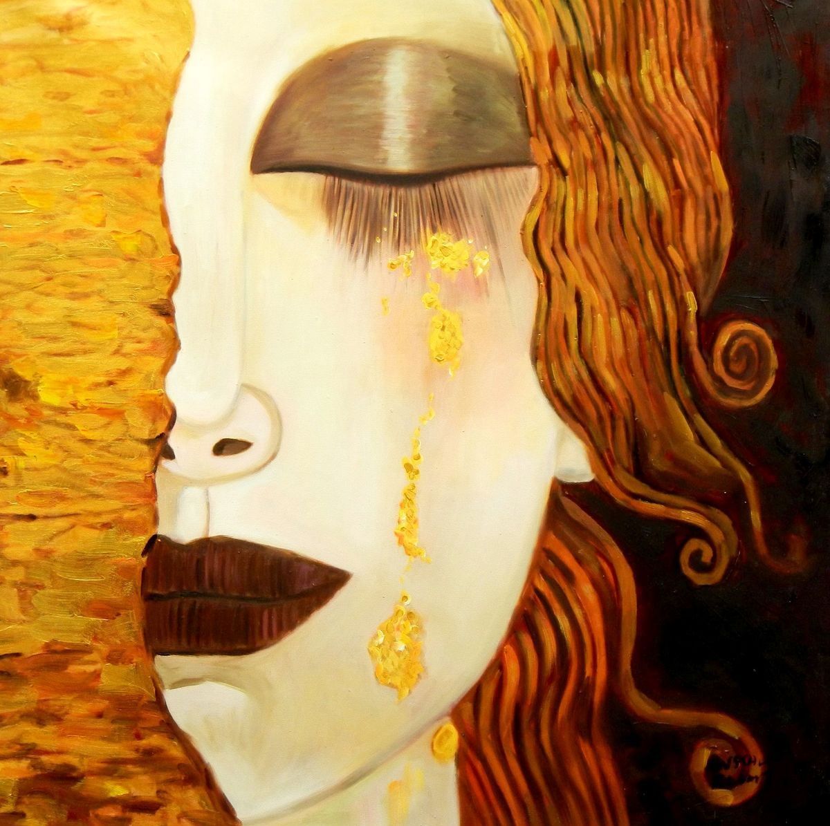 Riproduzioni & Creazioni: Modern Art - venetian crying – Nuovo (secondo la descrizione) da Larnaca venduto da KunstDepot24