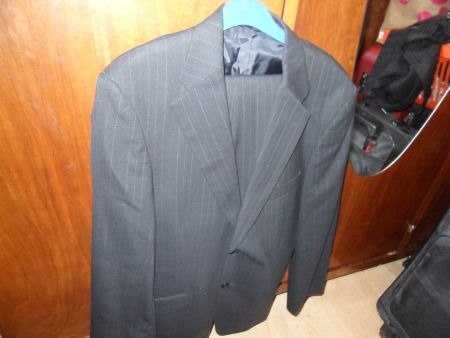 Herren ANZUG( no1) Gr50/hemd 41/42 L)MIT KRAWATTEN neu