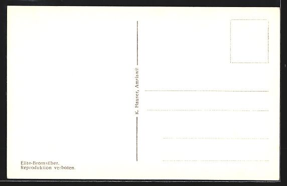 Cartoline postali: Amriswil, Obere Bahnhofstrasse mit Kaufh – Usato da Berlin venduto da bartko-reher 1
