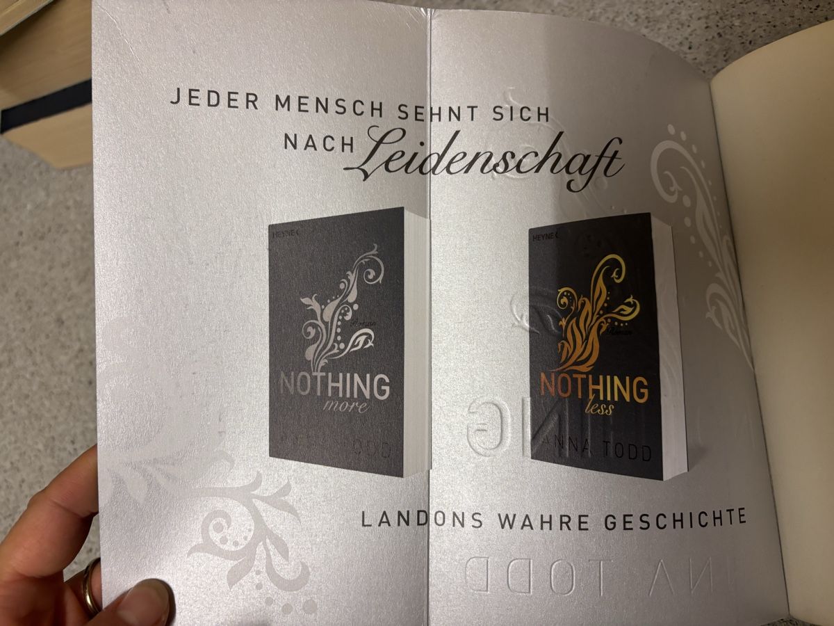 Libri: Anna Todd Bücher Nothing More und Nothing Less 2er Set – Usato da Hinwil venduto da liviipivii 1