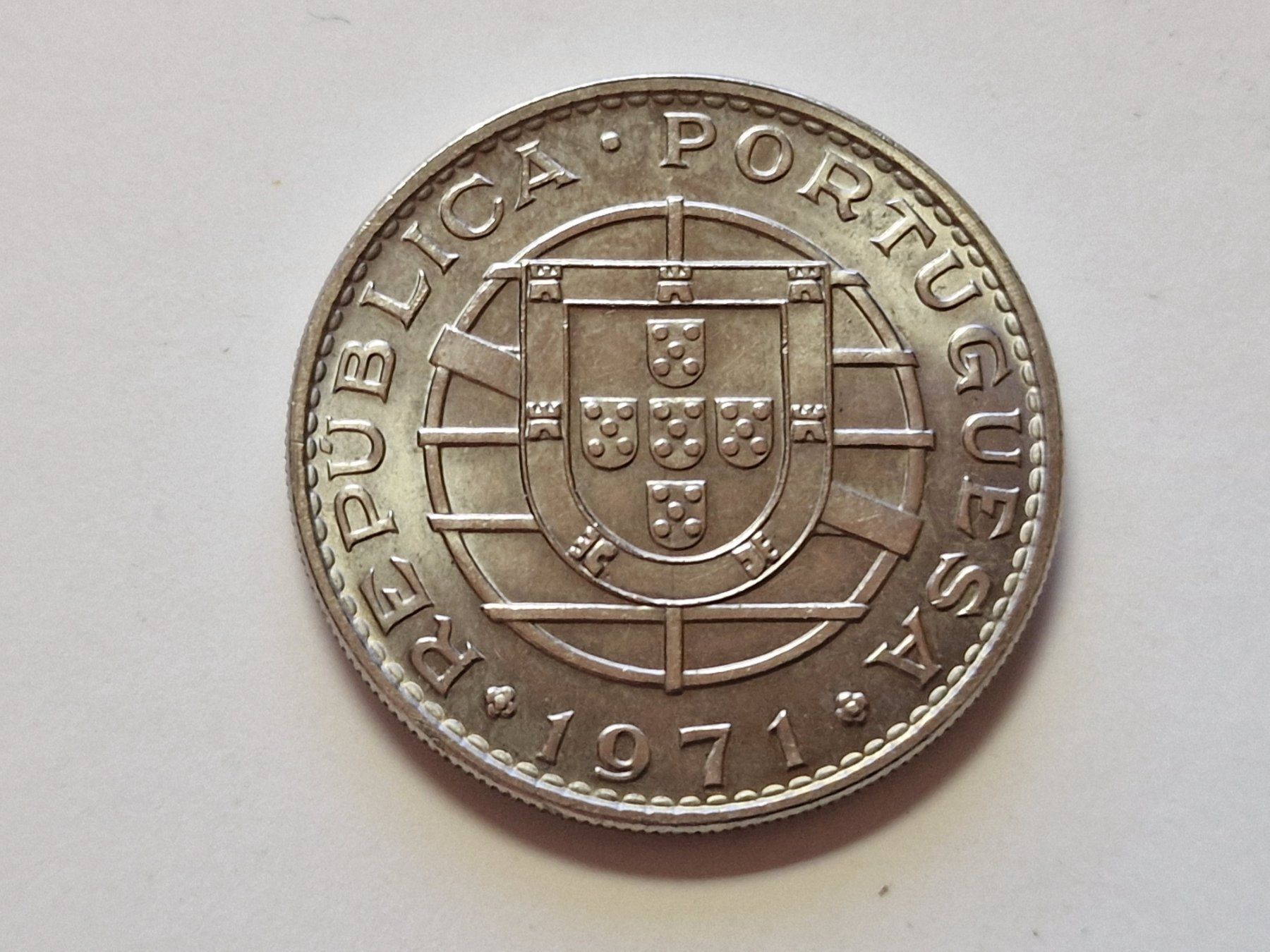 Tutti le monete: Mosambik 20 Escudos 1971. – Nuovo (secondo la descrizione) da Zürich venduto da Moreira01 2