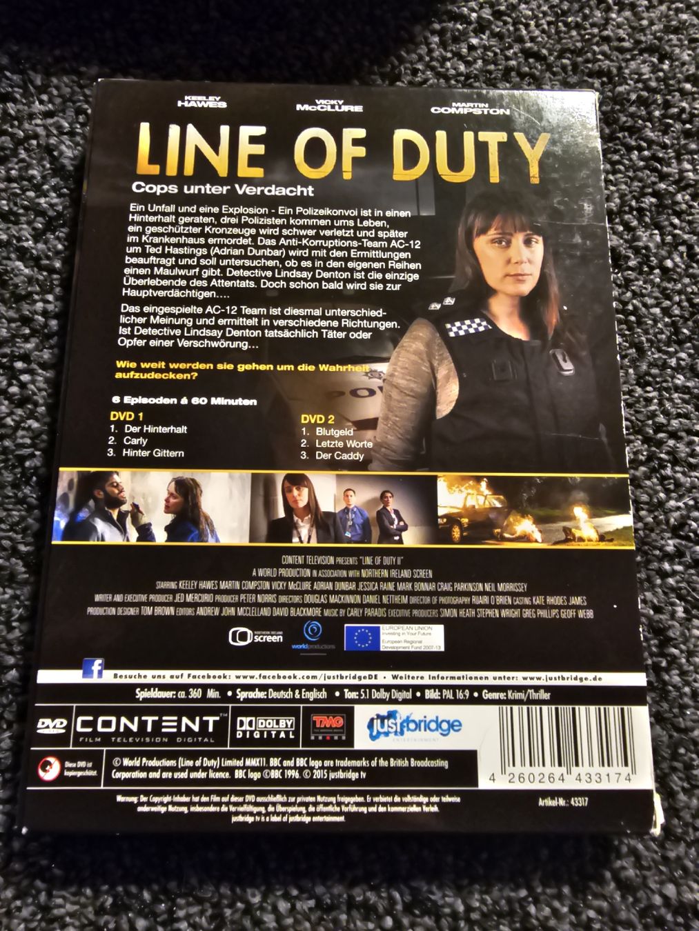 Alle DVDs: Line of Duty - Staffel 2  – Gebraucht aus Ruswil von jan_bxl5 1