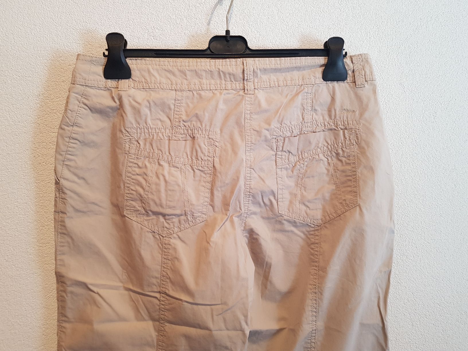 S.Oliver Pantaloni: S. Oliver - Bermuda Beige en Coton - 40 – Usato da Haute-Nendaz venduto da Violette123 6