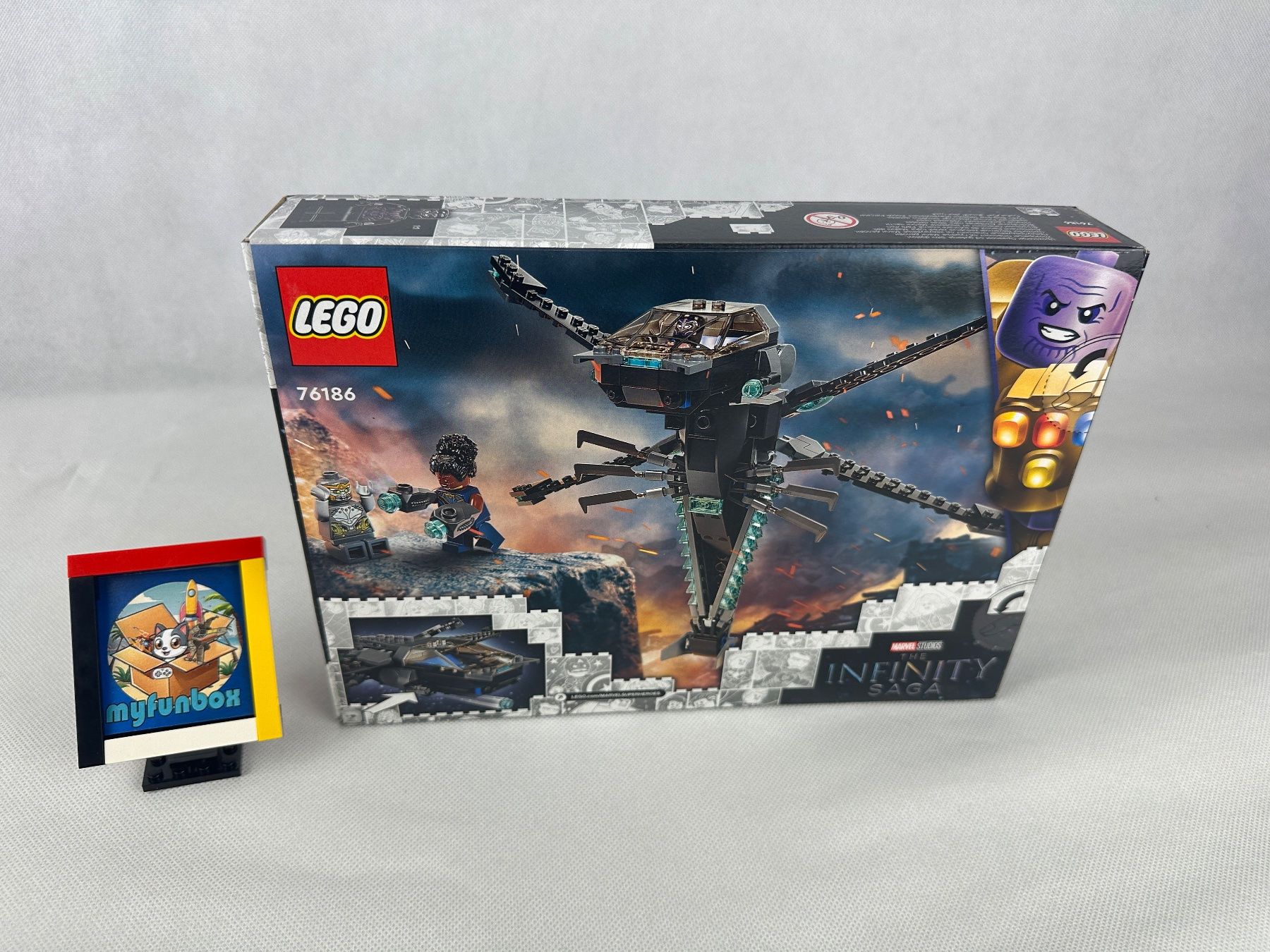 Lego Kit di costruzioni: Lego Marvel 76186 Infinity Saga Black Panther Libelle – Nuovo e nell'imballaggio originale da Kappel SO venduto da MyFunBox 1