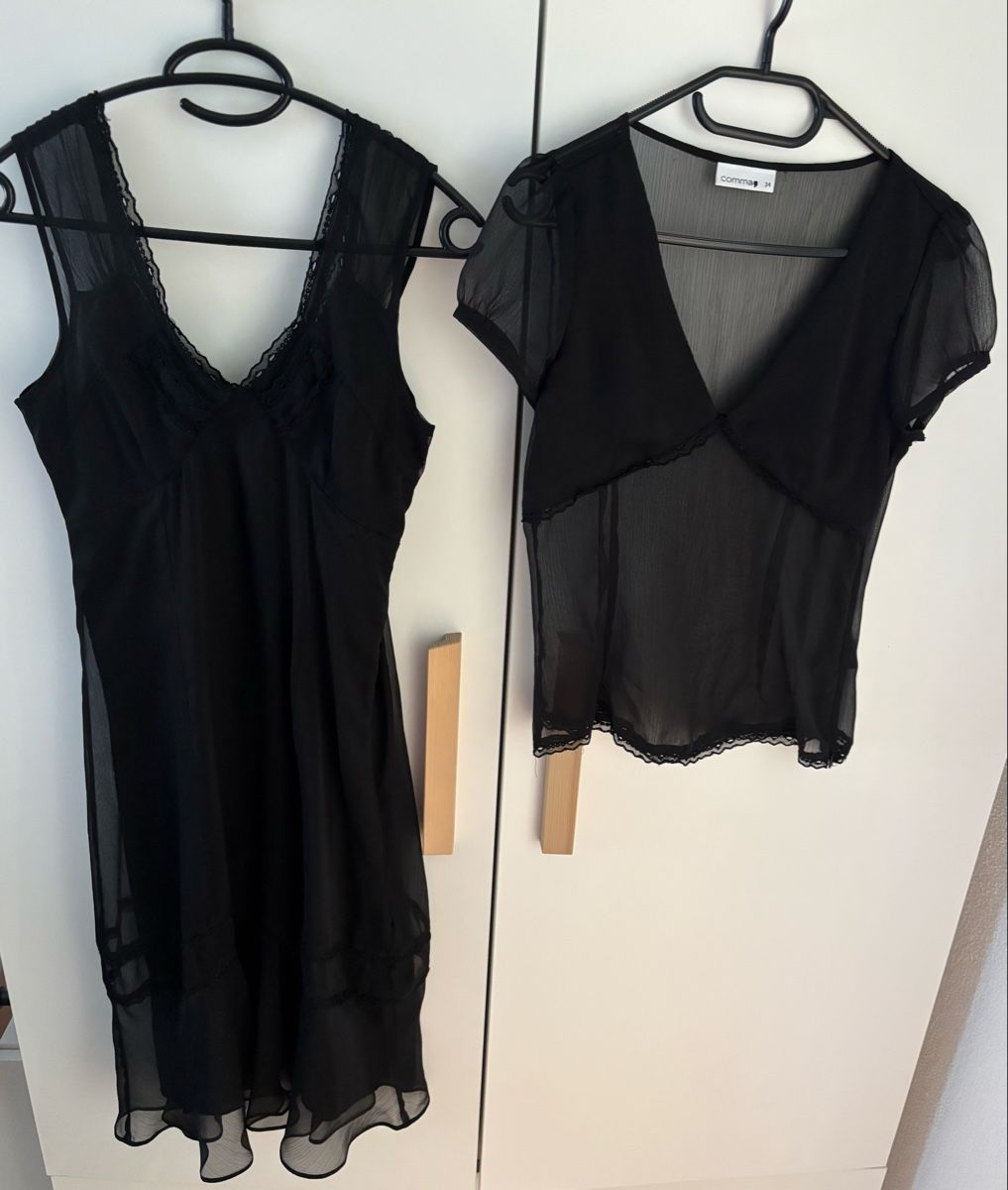 Comma Lots de vêtements: Kleid und Oberteil Comma, Grösse 34 – D'occasion à Geroldswil par ele_7hkp