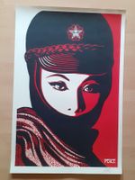 Shepard Fairey (Obey ): Mujer Fatale Kunstdruck handsigniert
