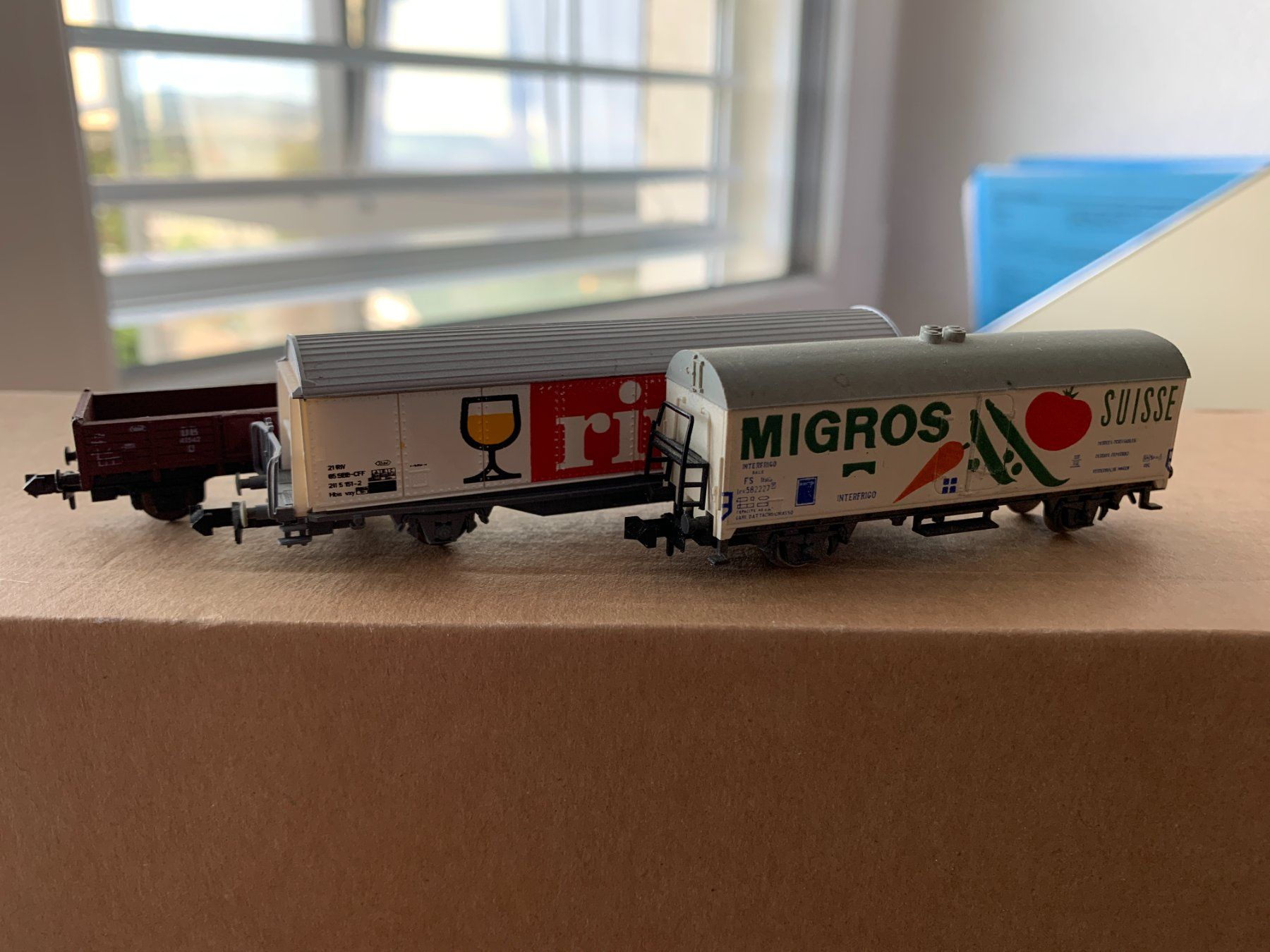 Modelleisenbahnen: 3 diverse Güterwagen – Gebraucht aus Belp von capowiga 2