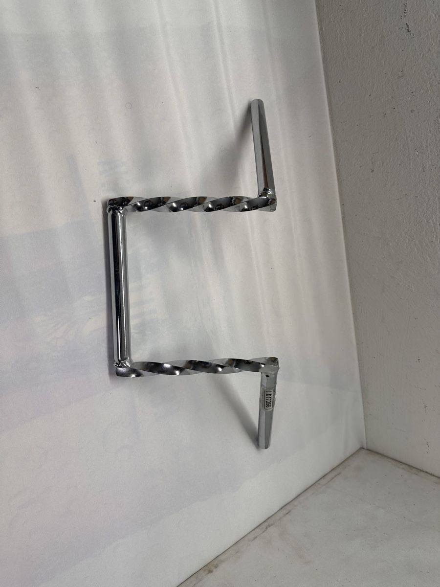 Parti ricambio per ciclomotori: Handle bar universal Custom Twist high chrome – Nuovo (secondo la descrizione) da Elsau venduto da MANWITHVAN 1