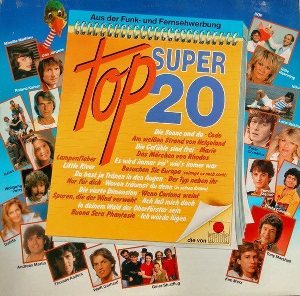 Dischi in vinile: Top Super 20 – Usato da Horn venduto da enigma66