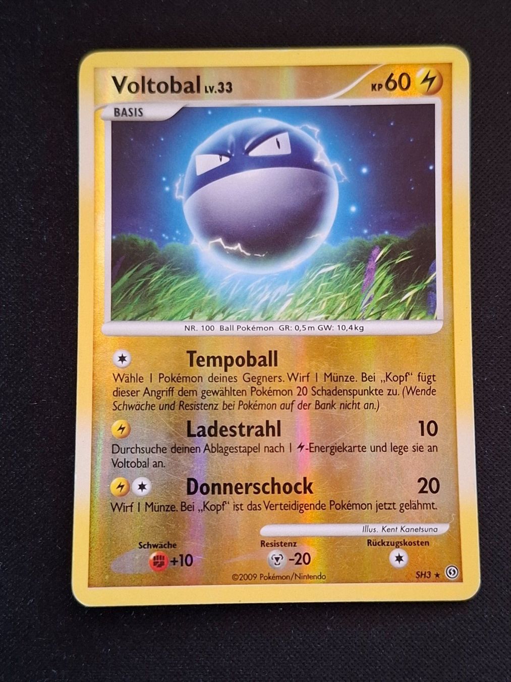Pokémon Carte collezionabili: Pokemon Voltobal LV.33 SH3 Stormfront Shiny – Usato da Gammen venduto da Karbax