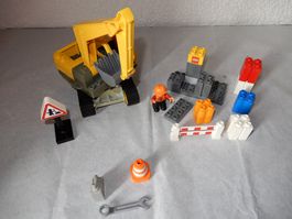DUPLO Raupen Bagger gross 4986