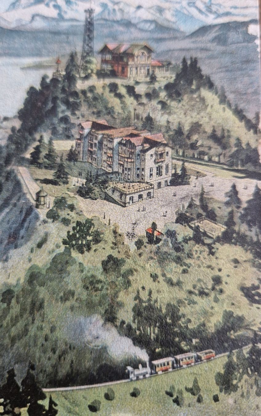 Ansichtskarten: Uetliberg 1906, Stempel, Bahn – Gebraucht aus Ebikon von Donar50 1