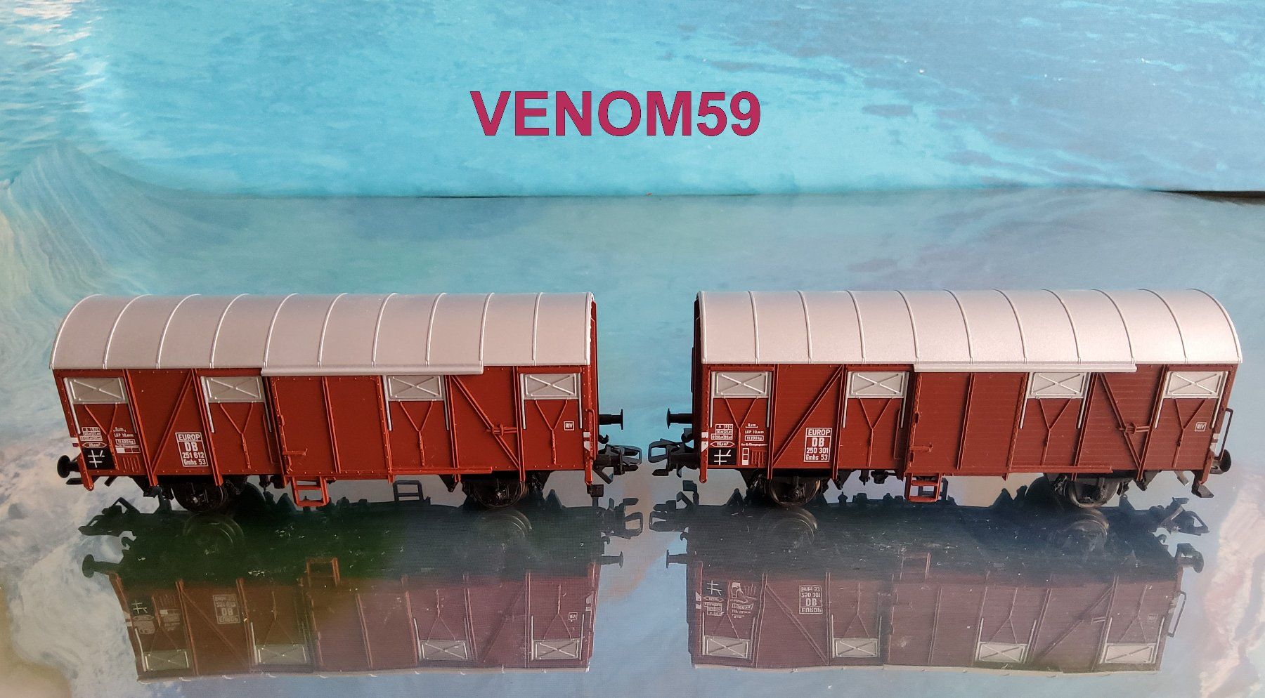Fleischmann Modellini di ferrovie: Fleischmann DB Güterwagen H0 – Usato da Grüningen venduto da VENOM59